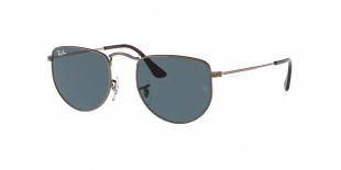 RayBan RB3958 9230R5 50ینک آفتابی ریبن 3958 مربعی 50 میلی متری عدسی آبی و فریم ایلن مسی| عینک نور