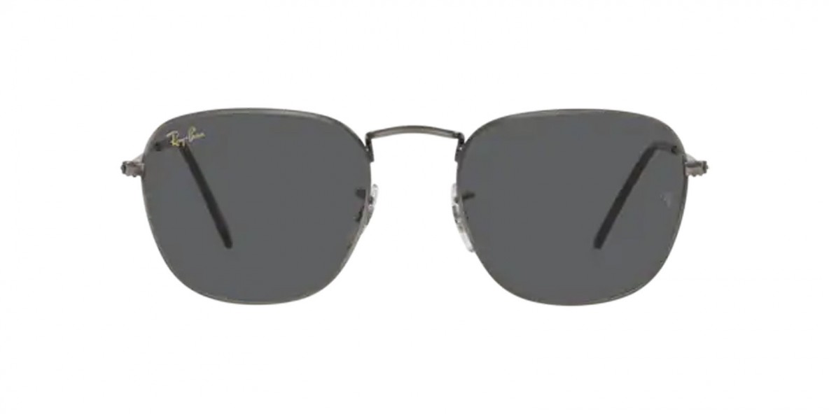 RayBan RB3857 9229B1 51عینک آفتابی ریبن 3857 مربعی 51 میلی متری عدسی دودی و فریم فرانک نوک مدادی| عینک نور