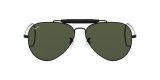 RayBan RB3030 L9500 58عینک آفتابی ریبن 3030 خلبانی 58 میلی متری عدسی سبز و فریم فلزی مشکی| عینک نور