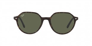 RayBan RB2195 902/31 53عینک آفتابی ریبن 2195 چندضلعی 53 میلی متری عدسی سبز و فریم تالیا هاوانا| عینک نور