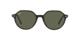 RayBan RB2195 902/31 53عینک آفتابی ریبن 2195 چندضلعی 53 میلی متری عدسی سبز و فریم تالیا هاوانا| عینک نور