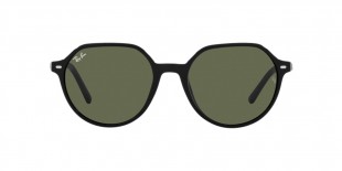 RayBan RB2195 901/31 53عینک آفتابی ریبن 2195 چندضلعی 53 میلی متری عدسی سبز و فریم تالیا مشکی| عینک نور