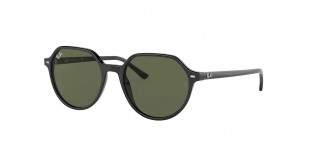 RayBan RB2195 901/31 53عینک آفتابی ریبن 2195 چندضلعی 53 میلی متری عدسی سبز و فریم تالیا مشکی| عینک نور