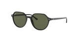 RayBan RB2195 901/31 53عینک آفتابی ریبن 2195 چندضلعی 53 میلی متری عدسی سبز و فریم تالیا مشکی| عینک نور