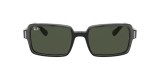 RayBan Sunglass RB2189 901/31 54عینک آفتابی ریبن 2189 مستطیلی 54 میلی متری عدسی سبز جی 15 و فریم بنجی مشکی| عینک نور