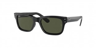 RayBan RB2283 901/31 52عینک آفتابی ریبن 2283 مستطیلی 52 میلی متری عدسی سبز و فریم بربانک مشکی| عینک نور