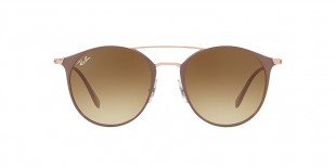 Ray-Ban Sunglass 3546S 907151 4عینک آفتابی ریبن مدل 3546 گرد مناسب خانم ها و آقایان با عدسی قهوه ای 9