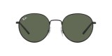 RayBan RB3681 002/71 50عینک آفتابی ریبن 3681 گرد 50 میلی متری عدسی سبز و فریم فلزی مشکی| عینک نور