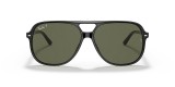 Ray Ban RB2198 901/31عینک آفتابی ریبن 2198 مربعی 31 میلی متری عدسی سبز و فریم بیل مشکی| عینک نور