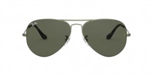 Ray Ban RB3025 919131 58عینک آفتابی ریبن 3025 خلبانی 58 میلی متری عدسی سبز و فریم فلزی سبز| عینک نور