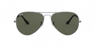 Ray Ban RB3025 919031 58عینک آفتابی ریبن 3025 خلبانی 58 میلی متری عدسی سبز و فریم فلزی نوک مدادی| عینک نور