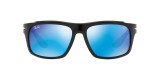 Ray Ban RB4364M F66055 61عینک آفتابی ریبن 4364 مستطیلی 61 میلی متری عدسی سبز و فریم نایلونی مشکی| عینک نور