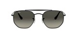 RayBan 3648S 000271 54عینک آفتابی ریبن 3648 مربعی 54 میلی متری عدسی دودی و فریم مارشال مشکی| عینک نور