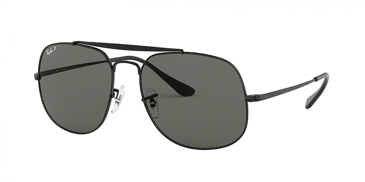 Ray-Ban Sunglass 3561S 000258 57 عینک آفتابی ریبن مدل 3561 مناسب آقایان با عدسی سبز پلاریزه