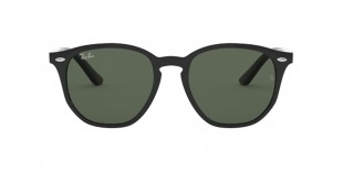 RayBan RB9070S 100/71 46عینک آفتابی ریبن 9070 گرد 46 میلی متری عدسی سبز و فریم نایلونی مشکی| عینک نور