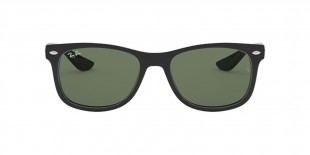 RayBan RB9052S 100/71 47عینک آفتابی ریبن 9052 مربعی 47 میلی متری عدسی سبز و فریم نیو ویفرر مشکی| عینک نور