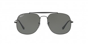 Ray-Ban Sunglass 3561S 000258 57 عینک آفتابی ریبن مدل 3561 مناسب آقایان با عدسی سبز پلاریزه