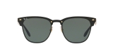 Ray-Ban Sunglass 3576N 004371 47 عینک آفتابی ریبن کلاب مستر مدل 3576 مناسب خانم ها و آقایان با عدسی سبز کلاسیک