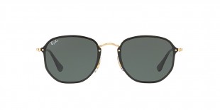 Ray-Ban Sunglass 3579N 000171 58 عینک آفتابی ریبن چندضلعی مدل 3579 مناسب خانم ها و آقایان با عدسی سبز 