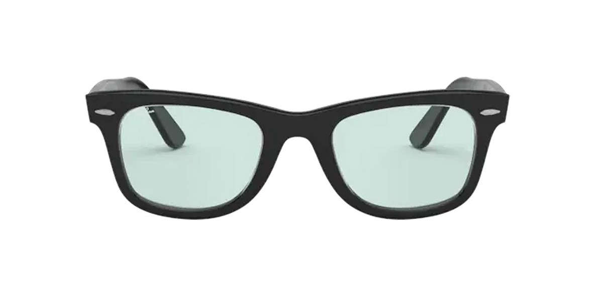 RayBan Sunglass RB2140F 901/64 52عینک آفتابی ریبن 2140 ویفرر 52 میلی متری عدسی آبی دودی و فریم نایلونی مشکی| عینک نور
