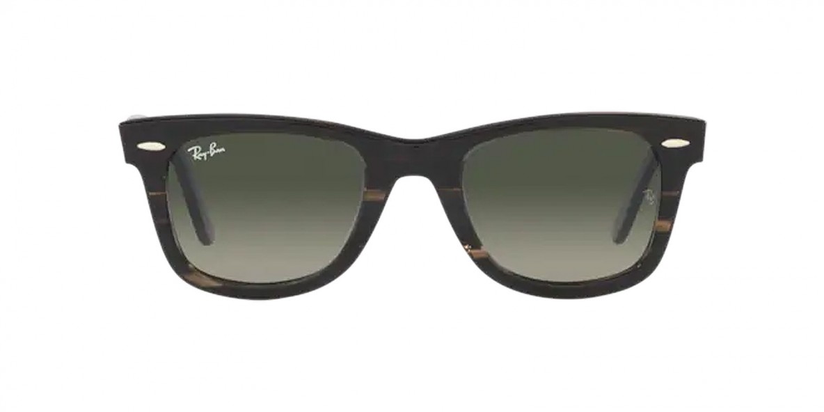 RayBan Sunglass RB2140 136071 50عینک آفتابی ریبن 2140 ویفرر 50 میلی متری عدسی دودی و فریم نایلونی نوک مدادی| عینک نور