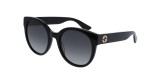 Gucci Sunglass GG0035S 001 54عینک آفتابی گوچی 0025 پنتوس 54 میلی متری عدسی دودی و فریم نایلونی مشکی| عینک نور