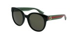 Gucci Sunglass GG0035S 002 54عینک آفتابی گوچی 0035 پنتوس 54 میلی متری عدسی دودی و فریم نایلونی مشکی| عینک نور