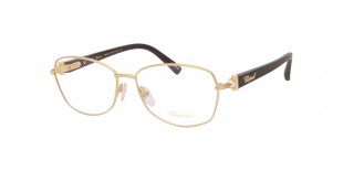 Chopard Optic D14S 0300 57عینک طبی شوپارد 14 پروانه ای 57 میلی متری و فریم فلزی طلایی| عینک نور