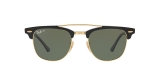 Ray-Ban Sunglass 3816S 090158 51عینک آفتابی ریبن مدل 3816 کلاب مستر دو پل با عدسی سبز پلاریزه