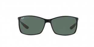 Ray-Ban 4179S 060171 62 عینک آفتابی مردانه مستطیلی ریبن با عدسی های سبز 