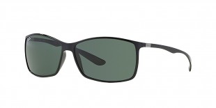 Ray-Ban 4179S 060171 62 عینک آفتابی مردانه مستطیلی ریبن با عدسی های سبز 