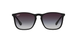Ray-Ban 4187S 06228G 54 عینک آفتابی ریبن مدل 4187 مشکی دودی مناسب آقایان و خانم ها