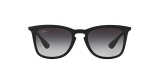 Ray-Ban 4221S 06228G 50 عینک آفتابی ریبن مدل 4221 دودی با فریم مربعی مناسب خانم ها و آقایان