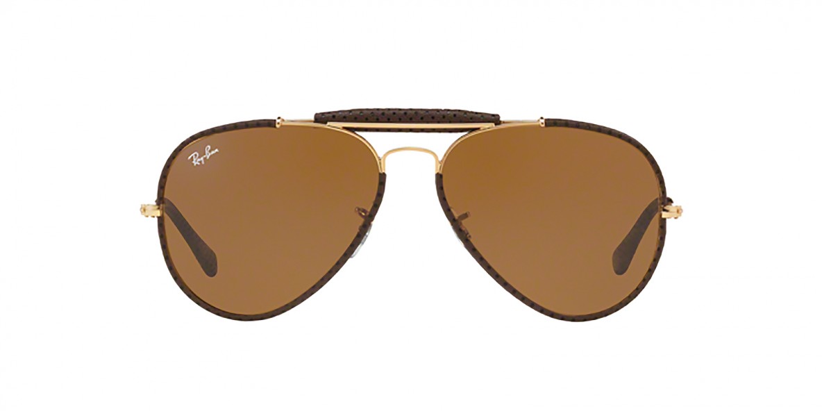 Ray-Ban 3422Q 009041 58 عینک آفتابی زنانه مردانه ریبن خلبانی