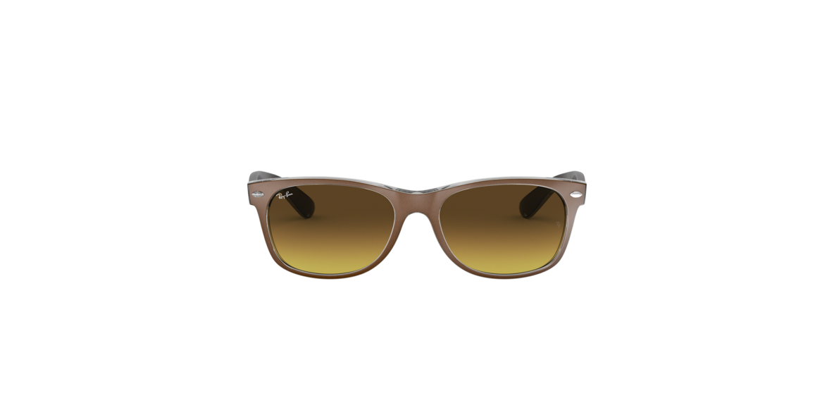 Ray-Ban RB2132 614585 55 عینک آفتابی زنانه مردانه ریبن نیو ویفرر مربعی