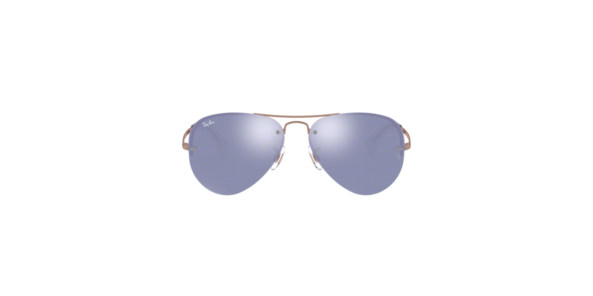 Ray-Ban 3449S 90351U 59 عینک آفتابی زنانه مردانه ریبن خلبانی
