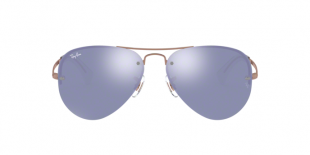 Ray-Ban 3449S 90351U 59 عینک آفتابی زنانه مردانه ریبن خلبانی