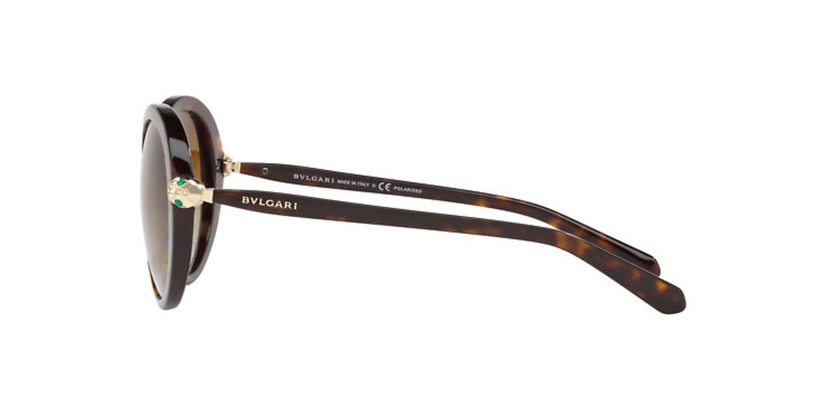 Bvlgari 8204B 504T5 54عینک آفتابی زنانه بولگاری گرد