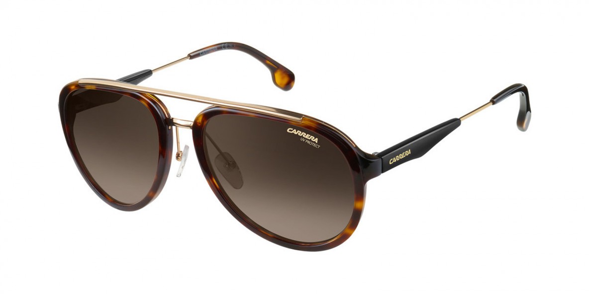 Carrera Sunglass 132 2IK-HA 57عینک آفتابی مردانه زنانه کاررا خلبانی