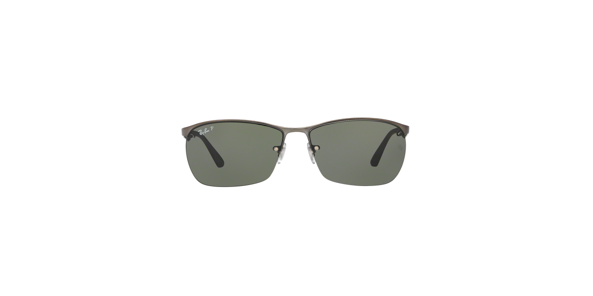 Ray-Ban 3550S 00299A 64 عینک آفتابی مردانه ریبن مستطیلی