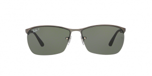 Ray-Ban 3550S 00299A 64 عینک آفتابی مردانه ریبن مستطیلی