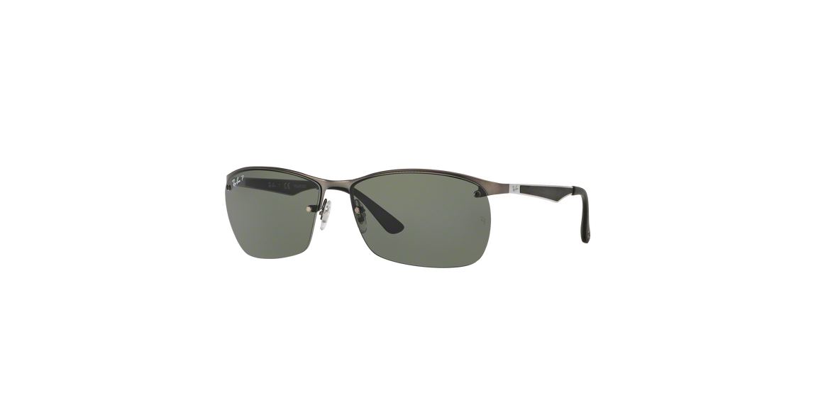 Ray-Ban 3550S 00299A 64 عینک آفتابی مردانه ریبن مستطیلی