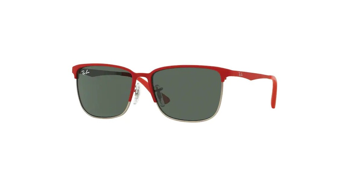 Ray-Ban 9535S 024571 51 عینک آفتابی کودکان ریبن مستطیلی