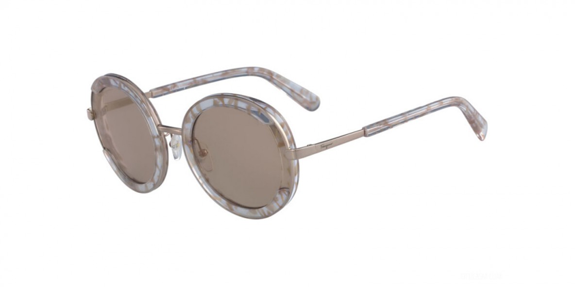 Salvatore ferragamo SF164S 058 56 عینک آفتابی زنانه سالواتوره فراگامو گرد