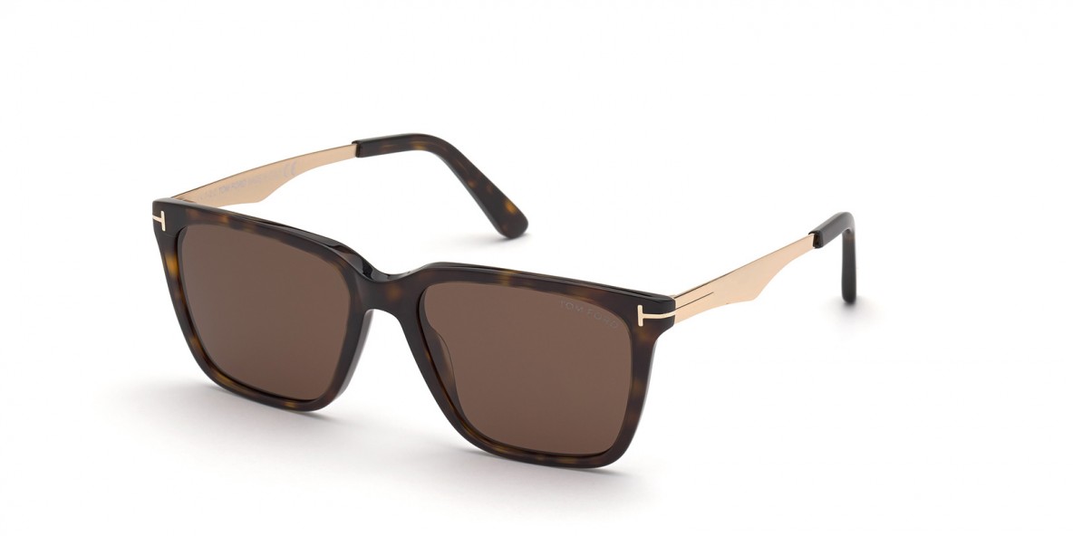 TomFord Sunglass FT0862 52E عینک آفتابی مردانه تام فورد مربعی