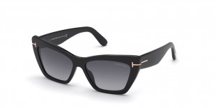 TomFord Sunglass FT0871 01B عینک آفتابی زنانه تام فورد گربه ای