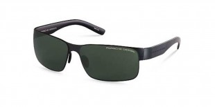 PorscheDesign Sunglass 8573 B 63عینک آفتابی مردانه پورشه مستطیلی