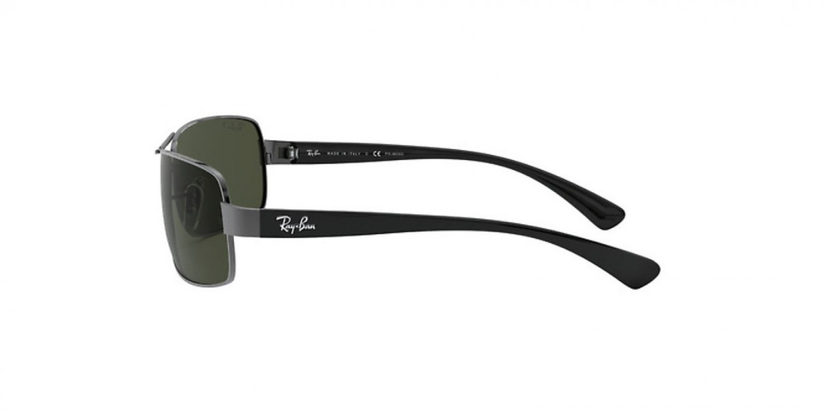 RayBan 3379 00458 64عینک آفتابی مردانه ریبن مستطیلی