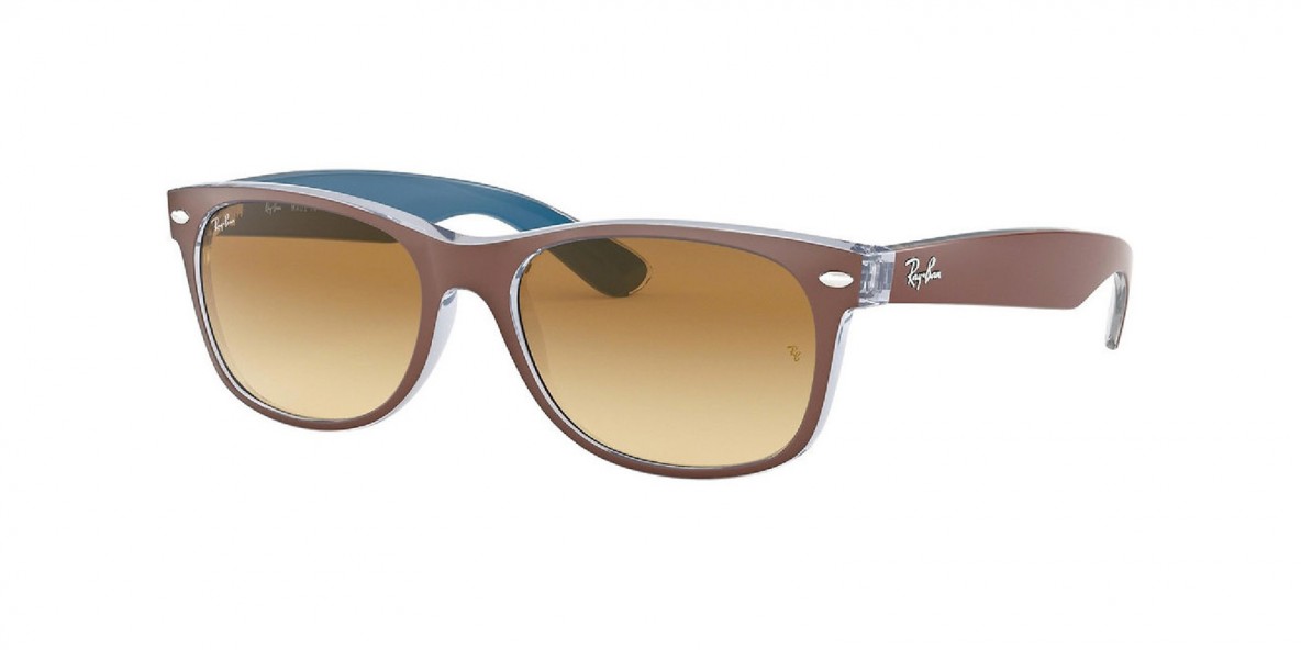 Ray-Ban RB2132 618985 52 عینک آفتابی مردانه زنانه ریبن نیو ویفرر مربعی