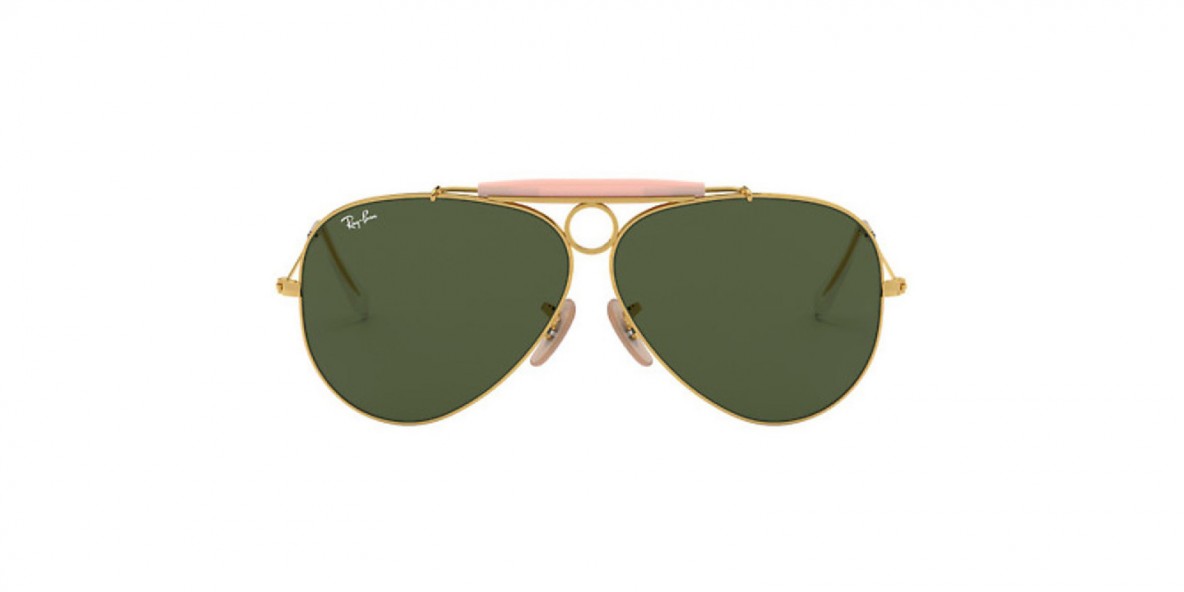 Ray-Ban 3138S 000001 58 عینک آفتابی زنانه مردانه ریبن خلبانی